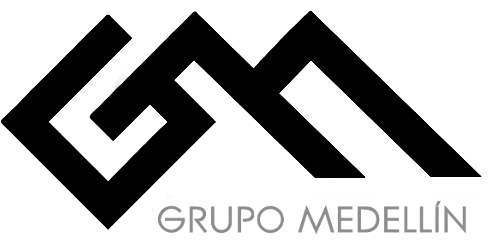 Grupo Medellín-logo negro